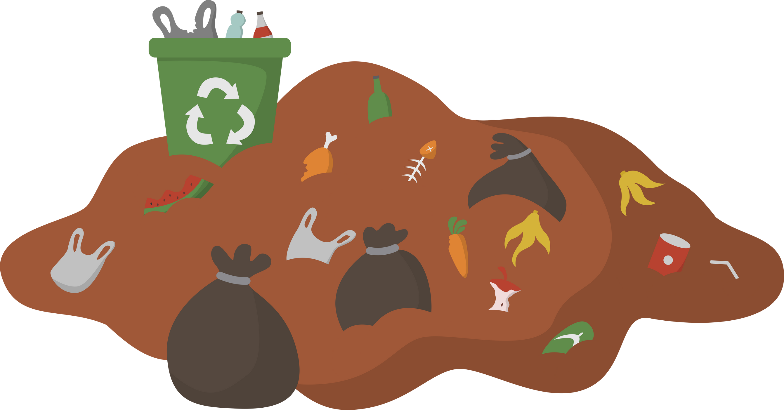 Landfill Illustration